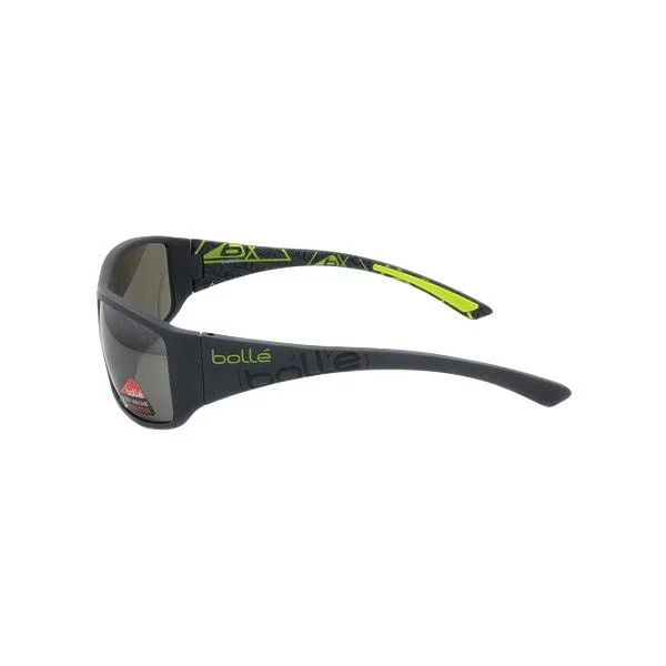 Bolle Kingsnake Sunglasses - Matte Smoke/Green TNS Gun
