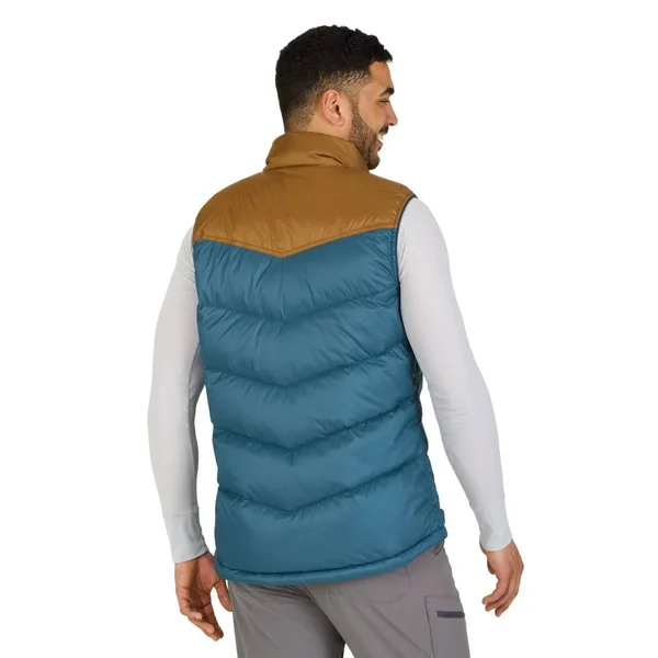 Outdoor Research Men's Transcendent Down Vest Storm - Black S
