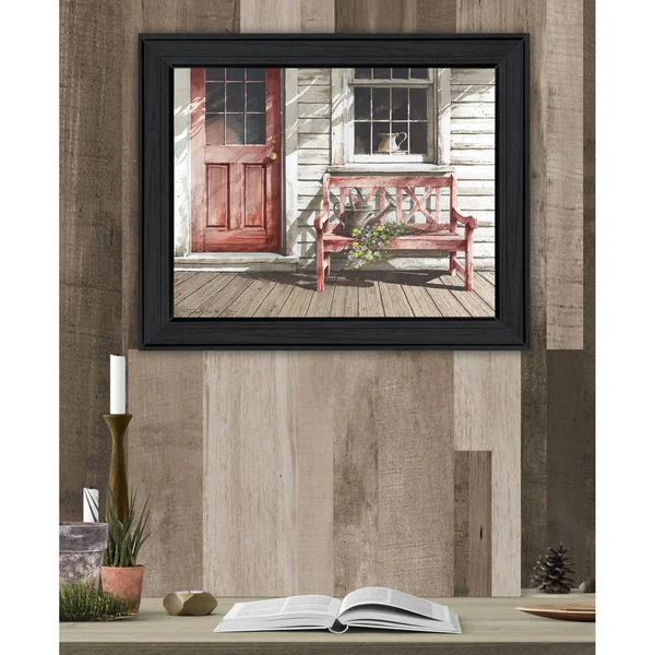 Fresh Cut Flowers by John Rossini Print Wall Art Wood Multi-Color