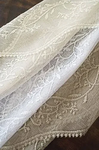 Heritage Lace Sheer Divine PANEL - 60 by 96-Inch, Flax