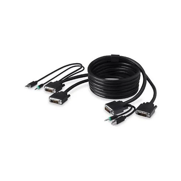 Belkin Secure KVM Cable Kit Video, USB, audio cable kit - 6 ft