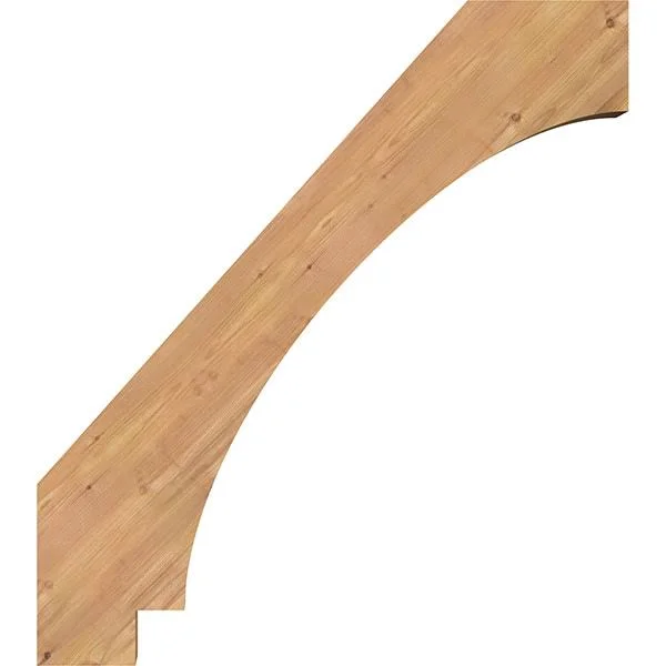 5 1/2x22W x 32x22D x 36x22H Imperial Smooth Brace - Western Red Cedar