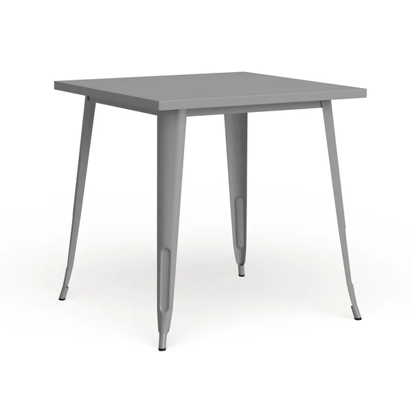 31.5-inch Square Metal Indoor/Outdoor Cafe Table - Blue Finish