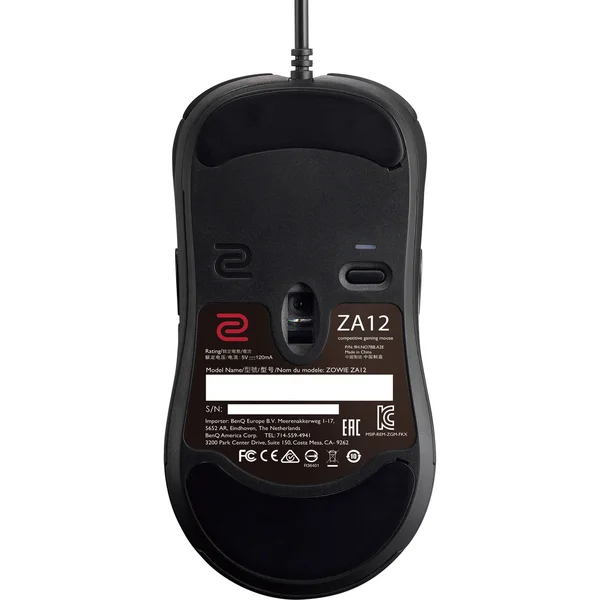 Zowie ZA12 Ambidextrous Gaming Mouse - Black