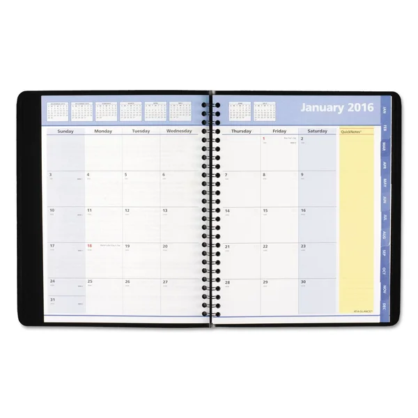 At-a-glance QuickNotes Monthly Planner