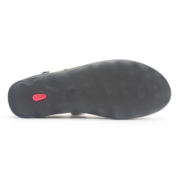 Wolky Pichu (Black Leather) Women's Sandals