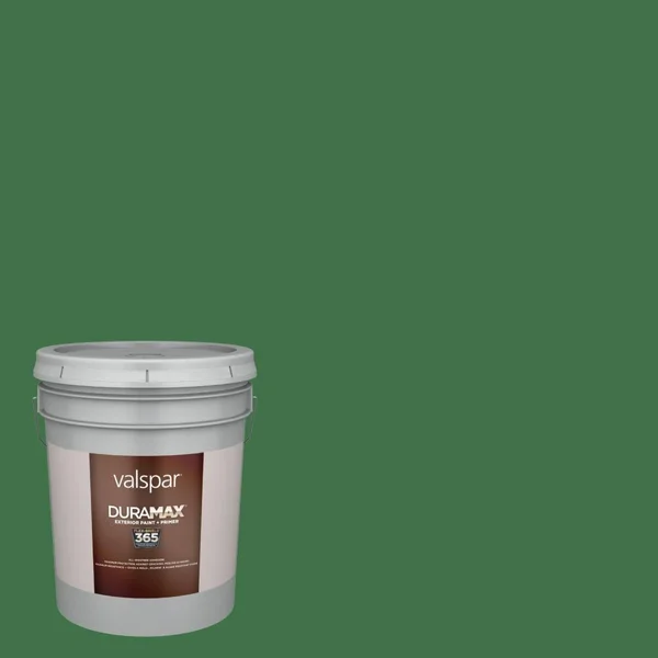 Valspar Duramax Flat Vegas Green 6009-7 Exterior Paint (5-Gallon) - 6009-7-5853