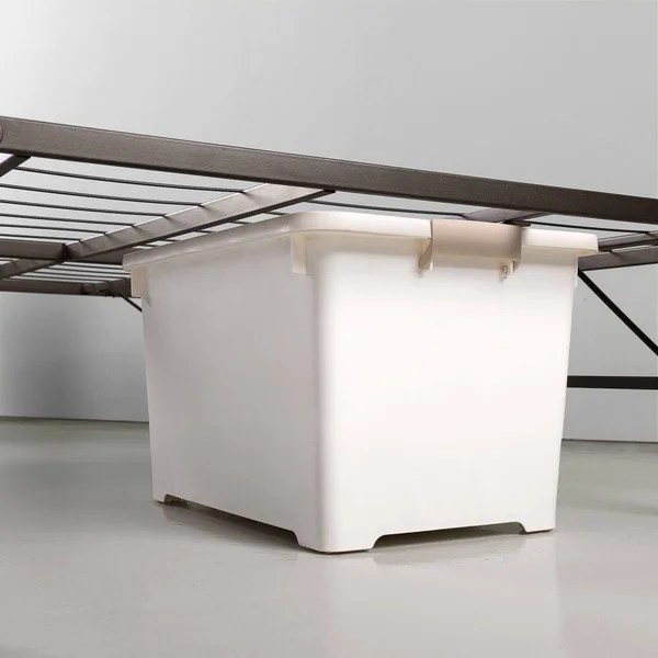 Priage by Zinus 14 inch Regular Colored SmartBase, Industrial Brown (Full)
