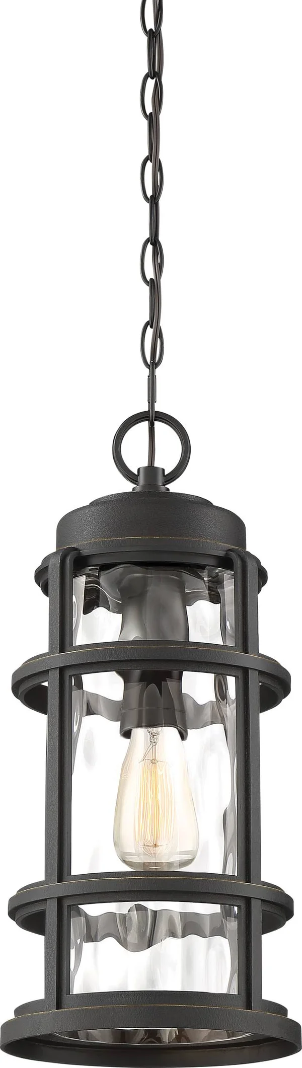 Quoizel DeSoto Dst1909pn Outdoor Hanging Lantern, Bronze