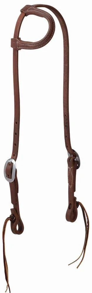Weaver ProTack Oil Pineapple Sliding Ear Headstall