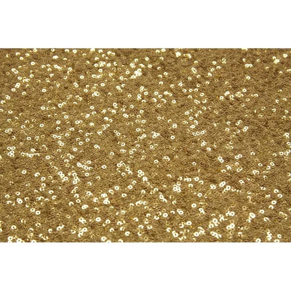 10 Yards Glitz Sequins Fabric Bolt in Gold, Wedding, Event, Wholesale by CV Linens