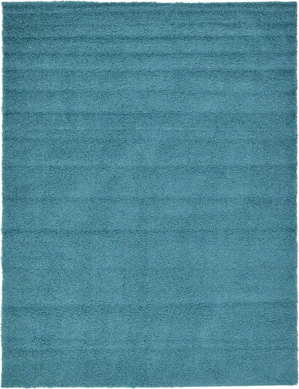 Solid Shag Rug 9x12, Cocoa