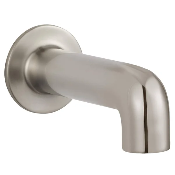 American Standard 8888316.295 Studio S Slip-On Non-Diverter Tub Spout, Brushed Nickel