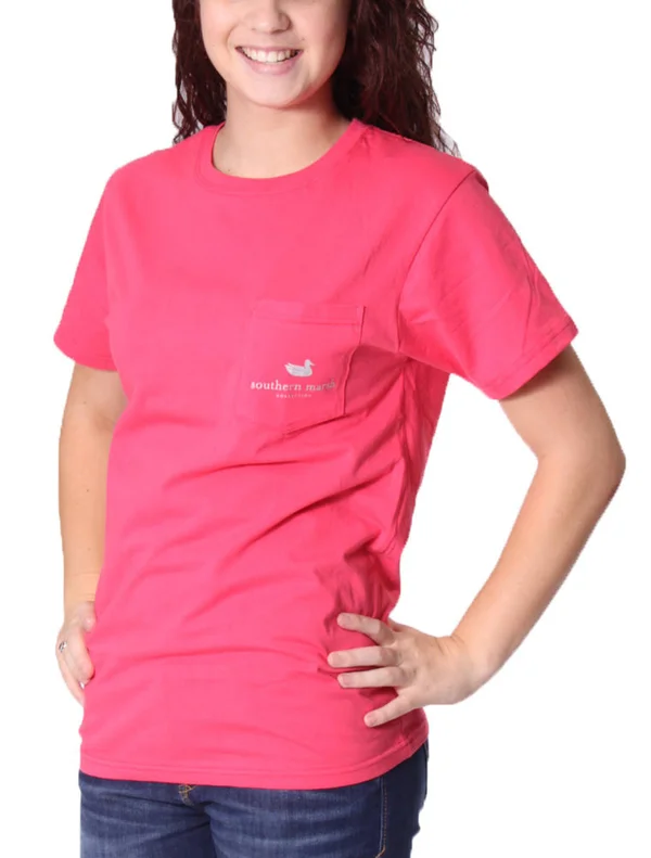 Southern Class Tee Small - Strawberry Fizz