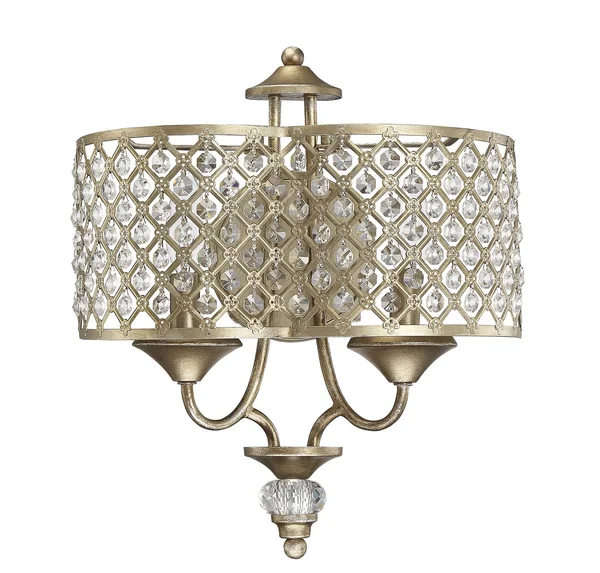 Savoy House-9-2403-2-98-Regis - 2 Light Wall Sconce Pyrite Finish