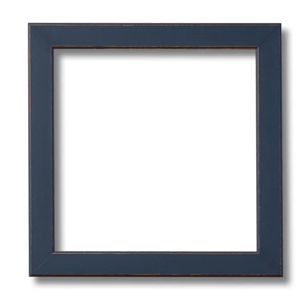 Ambassador Dark Blue Beveled Edge Wood Frame - 9x22 x 12x22