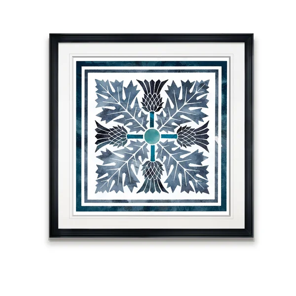 Nature Wash III -Framed Giclee Print - 38x38