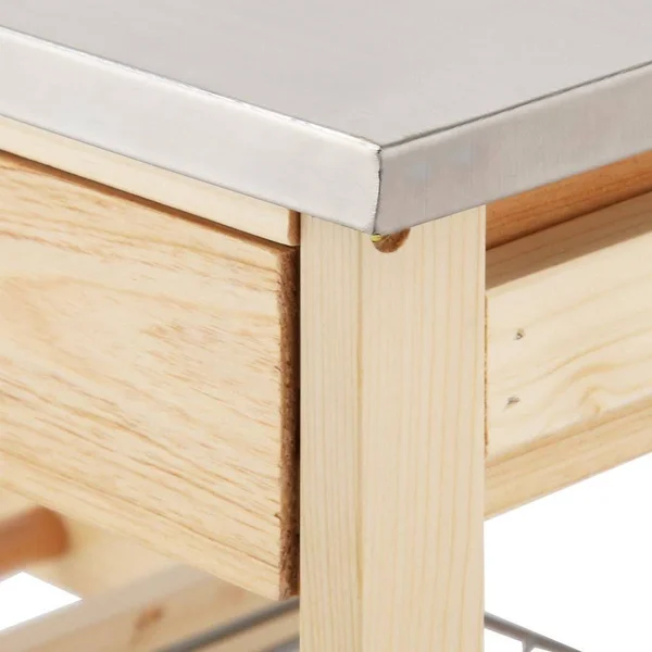 Wood Kitchen Cart