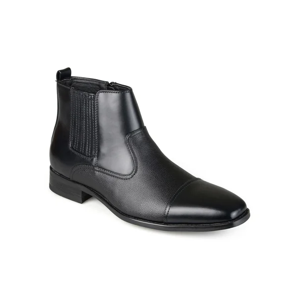 Vance Co. Alex Men's Cap-Toe Dress Boots - Size: 12, Black