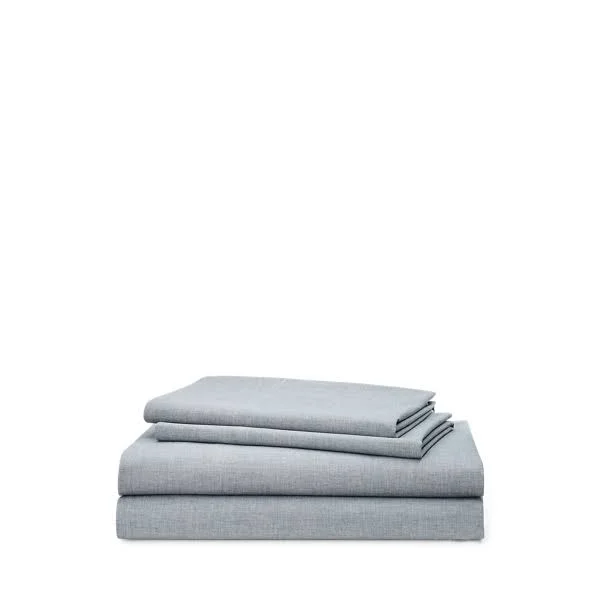 Lauren Ralph Lauren Graydon Melange Pillowcase, Set of 2 - Indigo