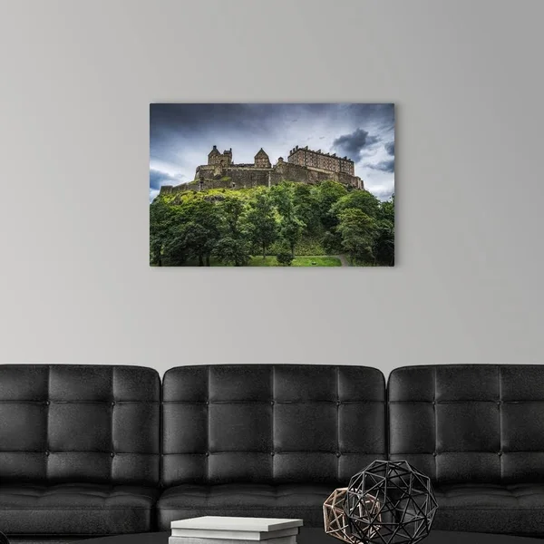 Edinburgh Castle; Edinburgh, Lothian, Scotland, Canvas Wall Art, 30x20, Great Big Canvas