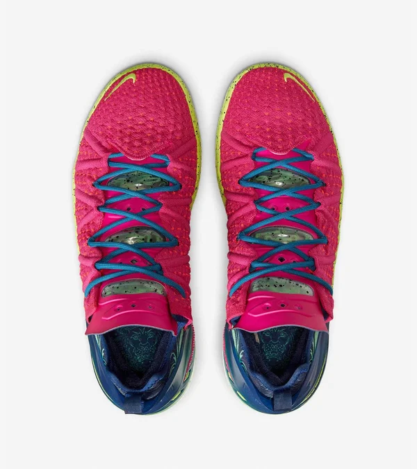 Nike Lebron 18 &Los Angeles by Night& Shoes - Size 8.5