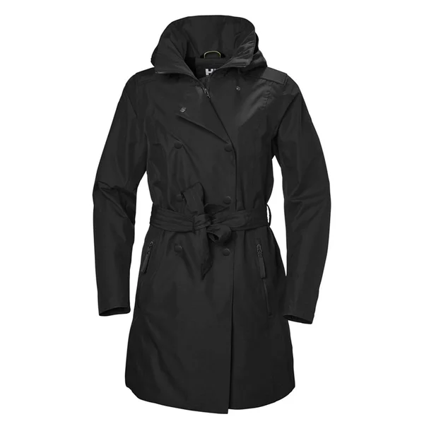 Helly Hansen Welsey II Trench Coat - Women's Black - Xs