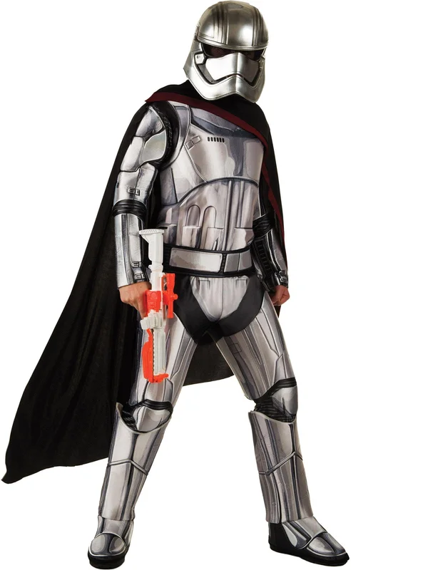 Rubies Costume Co Star Wars Episode VII Women's Captain Phasma Deluxe Men's Adult Halloween Costume, XL