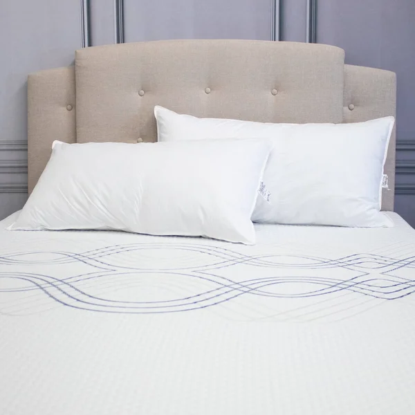 eLuxury Medium 2-Pack Density Pillow, White, King