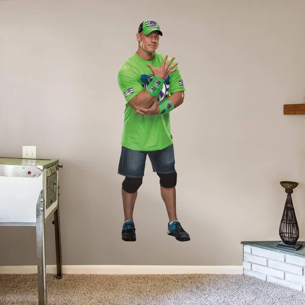 Fathead John Cena - X-Large Officially Licensed WWE Removable Wall Decal, Size: XL