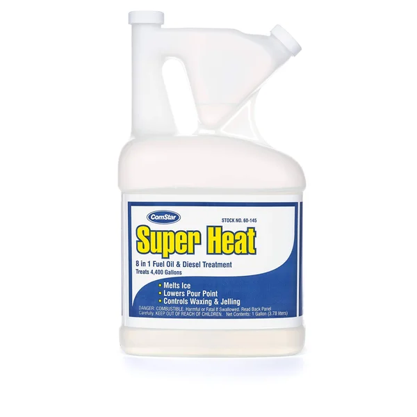 Comstar 60-145 Super Heat 8-in-1 HEATING and Fuel Oil Treatment (Tip and Pour Bottle) - 1 Gallon