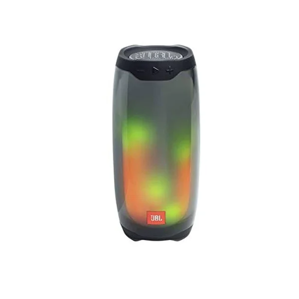 JBL Pulse 4 Ipx7 Waterproof Portable Bluetooth Speaker with 360 Color LED and GSport Deluxe Travel Case (Black)