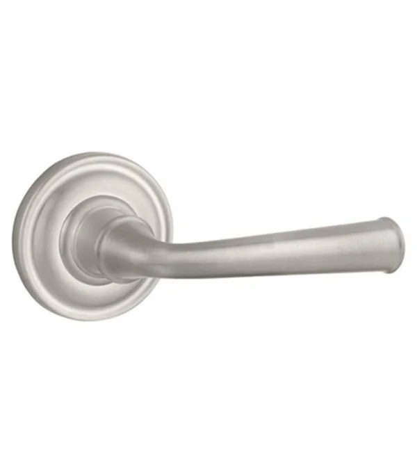Baldwin PVFEDTRR152 Reserve Privacy Federal with Traditional Round Rose - Matte Antique Nickel Finish