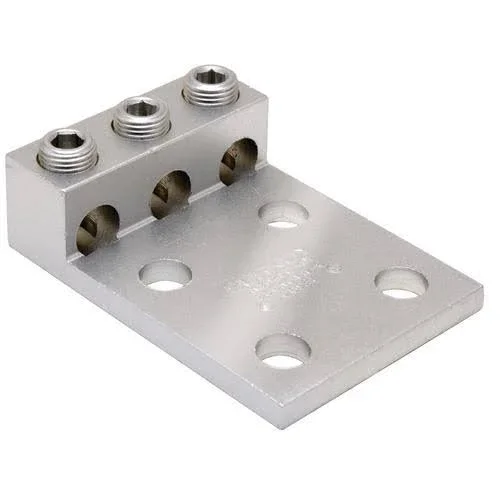 Burndy, K3A29U4N, 391112 Al Universal Terminal, 3 Conductor, 4 Hole