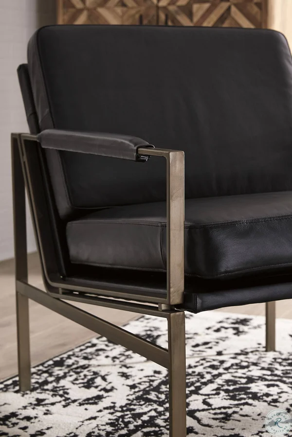 Ashley Furniture Signature Design Puckman Accent Chair - Black